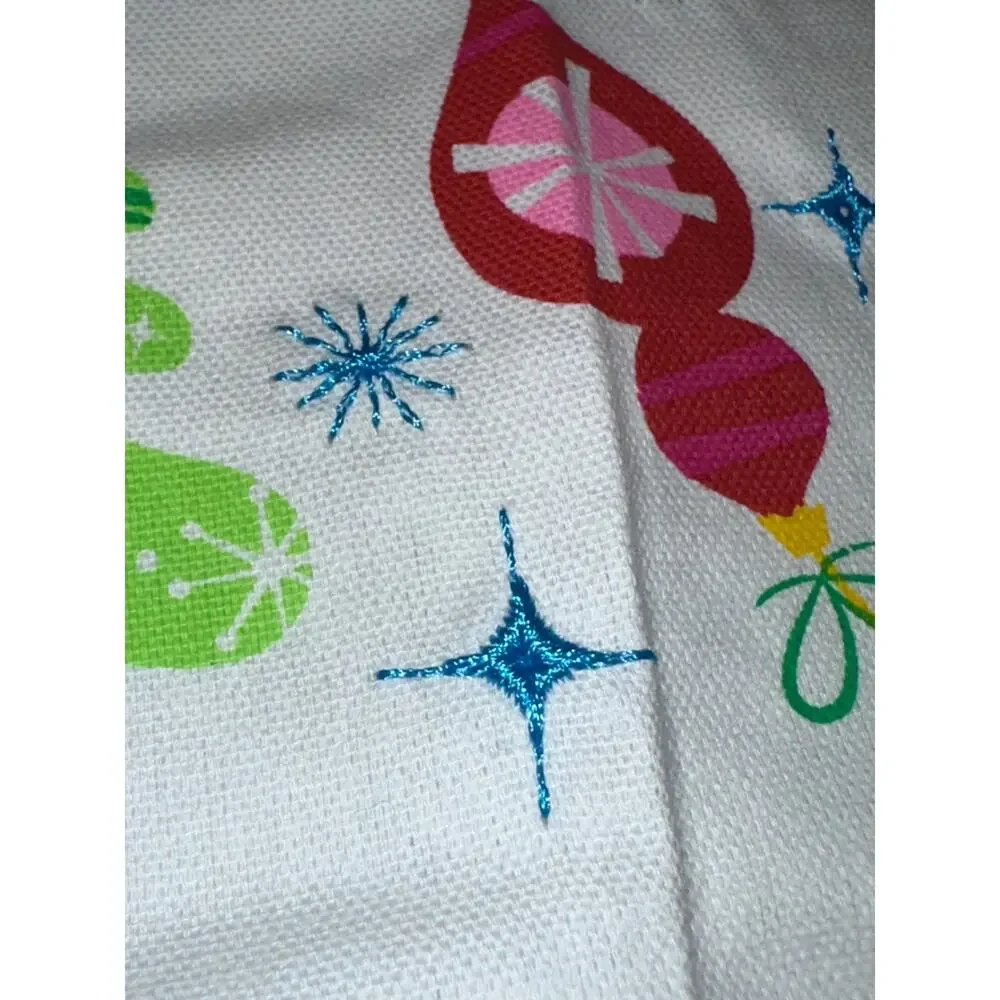 Disney Parks Christmas Making it Merry and Bright Kitchen Towel New